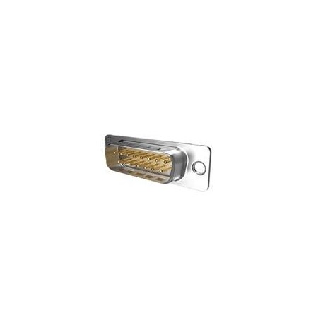 Fci D Subminiature Connector, 9 Contact(S), Male, 0.108 Inch Pitch, Solder Terminal, Locking DE09P364TXLF